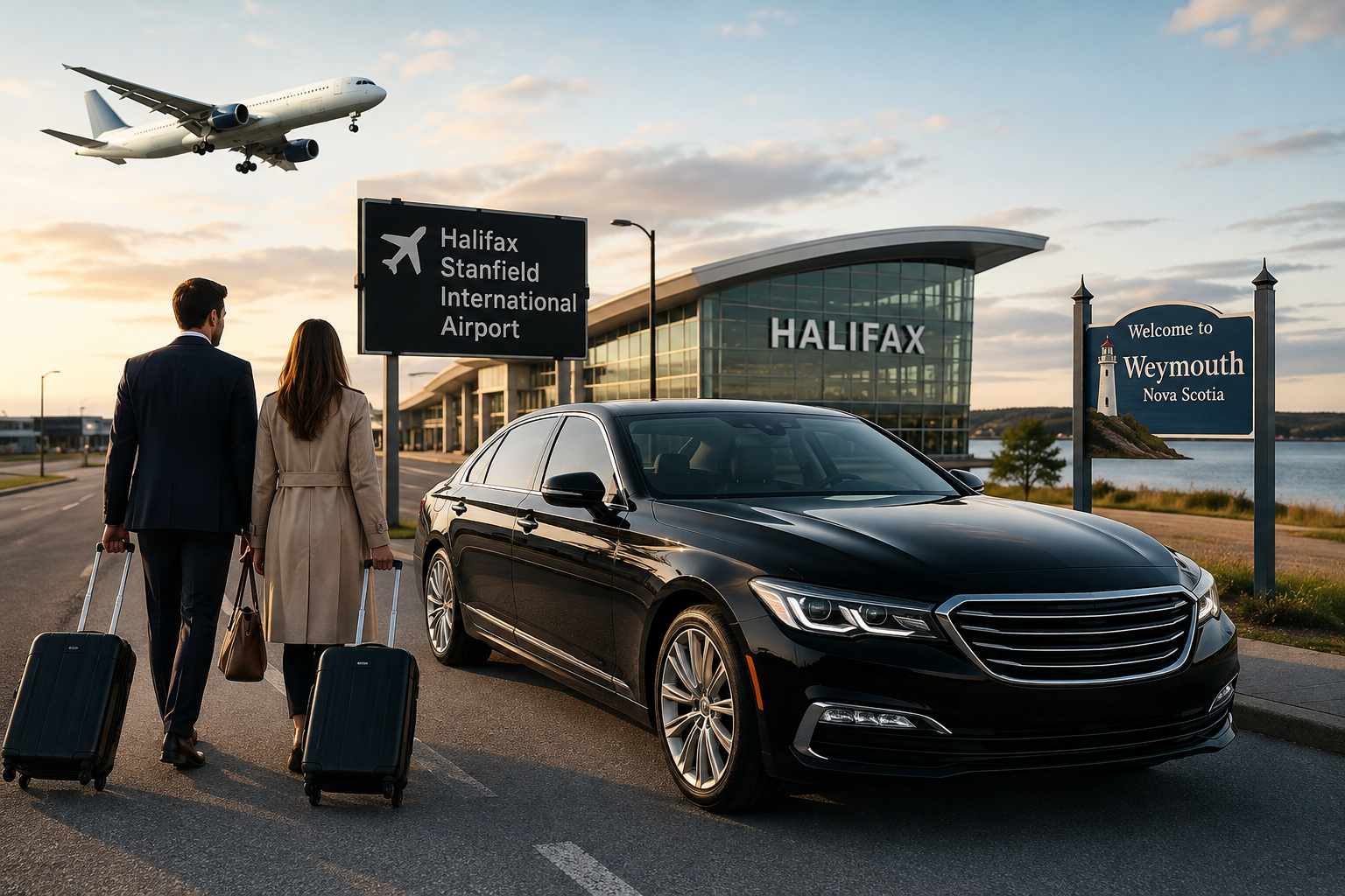 Read more about the article Halifax Airport to Weymouth Taxi & Limo Service – Seamless Transfer