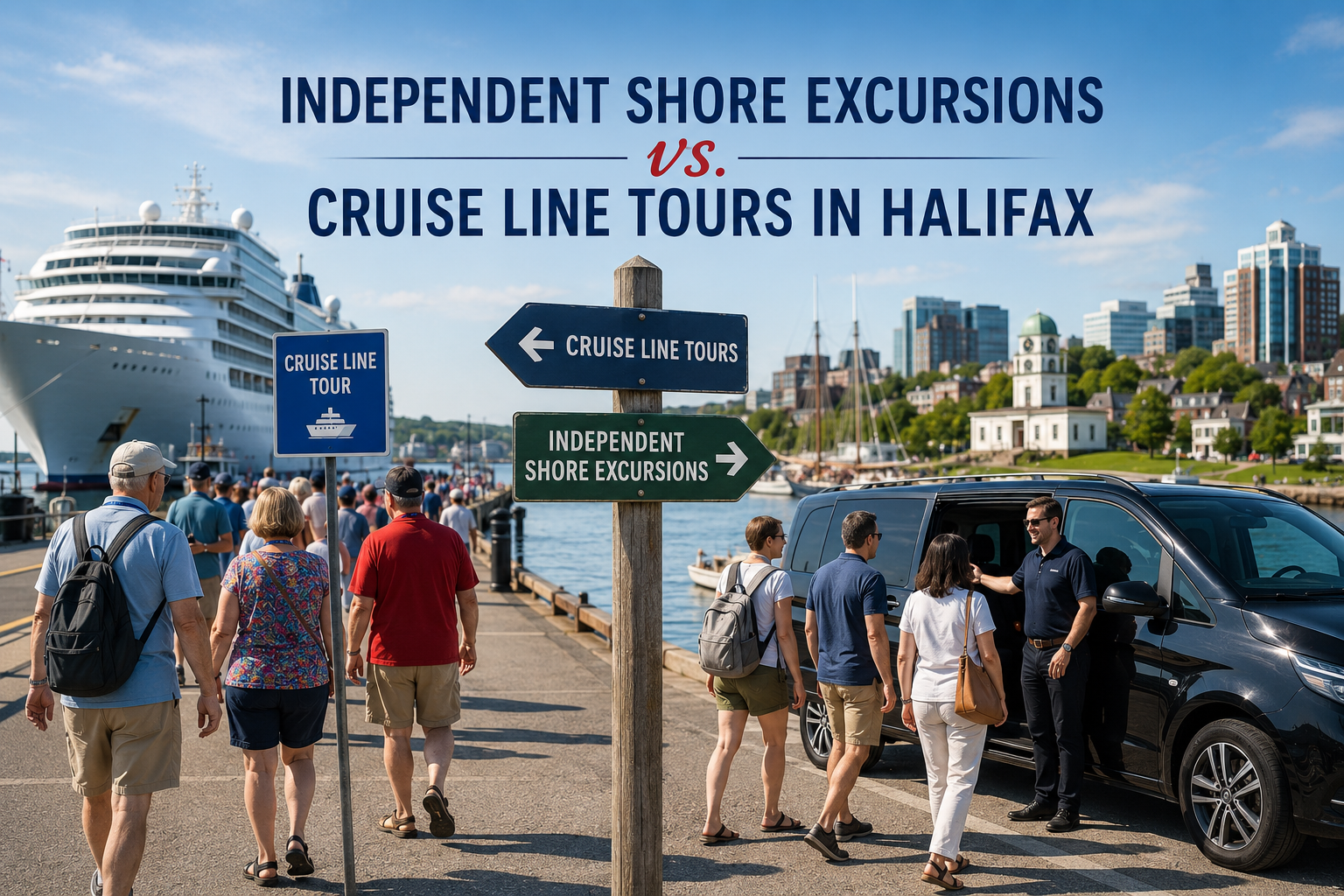 Read more about the article Independent Shore Excursions vs. Cruise Line Tours in Halifax